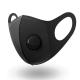 Fashion Black Valved Dust Mask  Anti Fog Medical Respirator Mask 170*140mm