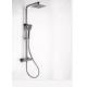 Classic Bathroom Shower Head Set Square Rainfall Shower Sets Hot Cold Water Mixer