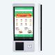 Customized Fast Food Self Service Self Ordering Kiosk POS Linux System