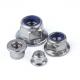 Carbon Steel Nylon Lock Nut Blue White Ring DIN 985 DIN 982 Hex Self Lock Nuts