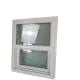 Tinted Glass Single Hung Pvc Frame Mosquito Net Windows for Vertical Opening Pattern