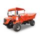 30HP All Terrain Dump Truck / Articulated Tipper Truck With wide flatation Tyre