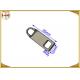 Zinc Alloy Nickel Plating Metal Zipper Pull Replacement For Jackets / Dresses