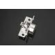 Two Holes Mortise Mount Invisible Hinge 2-1/2 Hole Spacing