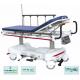 Hydraulic stretcher trolley with scaling system for transporting patients