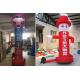 Waving Inflatable Tube Man 3m Height / Custom Inflatable Air Sky Dancer