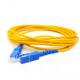 12 Core OM3 Ribbon Cable MPO To LC Fiber Optic Patch Cord