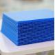 Blue Corflute Sheet 3mm 4mm Corrugated Plastic Board For Signs