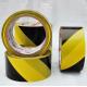 12mm / 24mm Cold / high voltage resistance black and yellow warning tape
