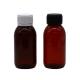 Screw Cap 100ml PET Scaled Bottle for Liquid Supplement Maple Syrup
