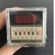 Digital time delay repeat cycle relay timer 1s-990h LED display 8 pin panel installed DH48S-S SPDT with socket