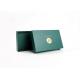 Full Green Cosmetic Packaging Box Printed Paper Luxury Rigid For Gift