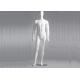 Fashion Standing White Shop Display Mannequin For Window Display Fiberglass Material