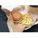 Greaseproof packaging paper vegetable ink printing wrap hamburger sandwiches snack Paper
