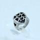 FAshion 316L Stainless Steel Ring With Enamel LRX143