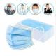 Breathable 3 Ply Disposable Face Mask Non Woven Fabric For Clinic / Hospital