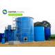 Expandable Membrane Roof Bolted Steel Biogas Storage Tank 