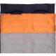 Orange Grey Large Size Thick Outdoor Winter Couples Sleeping Bag