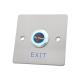 Access Control Touchless Exit Button With 304 Stainless Steel Plate