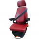 Air Suspension Universal Coal Mining Equipment Seat With 3 Point Safety Belt