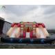 Custom Inflatable Bouncer Combo Castle Dry And Wet Combo Double Lane Inflatable Water Slide with Pool