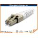 Network Singlemode Fiber Optic LC Connector For Dual Cable and Zip Cord