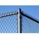 9 Gauge Wire Green Vinyl Chain Link Fence Fabric Residential chain link fence