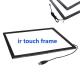 110-220V Digital Signage Components 20/40 Point Touch Screen Overlay Kit IR Multi Touch Frame