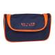 Fold Out Cheap Custom Cosmetic Bags , Dark Blue Mens Travel Toiletry Bags