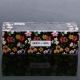 Flower Printing PP Folding PVC Clear Plastic Packaging Boxes