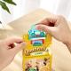 Hot selling Plastic Transparent Colorful Small Seal Food Bag Clip 2pcs