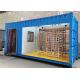 Galvanized 20ft Gatepost Portable Office Container Flexible Combination