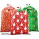 Large Christmas Gift Bags Oversized Christmas Bags 44X36 Large Size Plastic Gift Bags With Tag & Tie, Jumbo Large