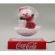 Customize magnetic floating levitating Christmas gift bear ornament toys  display stands