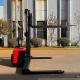 Standing Electric Straddle Stacker Warehouse Counterbalance Pallet Stacker 2Ton
