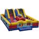Small Rocket Inflatable Fun Obstacle Course , Entertainment Obstacle Course Jumpers