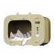 Wooden Pet Furniture Assembled Indoor Removable Modern Luxury Dog Cat Houses Customization