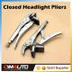 Universal Car Headlight Retrofit Tools Durable Closing Pincers Plier Close Tool