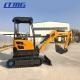 japanese engine 2ton 2.5ton New CE 2000kg Small Mini Excavator with optional attachments