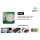 White SG-5 K 67 Polyvinyl Chloride PVC Resin High Density 0.918g/Cm3