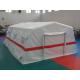 Traditional White Hospital Color Inflatable Tent , 0.65mm PVC Inflatable Emergency Tent