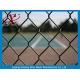 Beautiful Black Chain Link Fencing , Fence Chain Link For Basket Playground