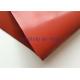 Colorful Fire Resistant Silicone Coated Glass Fiber Cloth High Tensile Strength