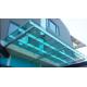 Shatterproof 6mm Decorative High Safety Laminated Glass Skylight