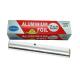 Smooth Recyclable	8011 Alloy Aluminum Foil Paper Silver Color 9 - 24 Micron