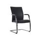2mm Tube Revolving Computer Desk Chair Staff 3d Adjust Without Wheels BIFMA