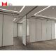 White MDF Board Foldable Partition Wall With Doors 320KG Load Bearing