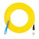 FC UPC To SC UPC Simplex 3.0mm PVC Single Mode Fiber Patch Cable , Jumper Fiber Patch Cord
