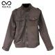 Quited Lining Mens Brown Padded Jacket Two Convenient Side Pockets