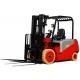 3 Ton Electric Battery Powered Forklift / Triple Mast Forklift One Year Warranty